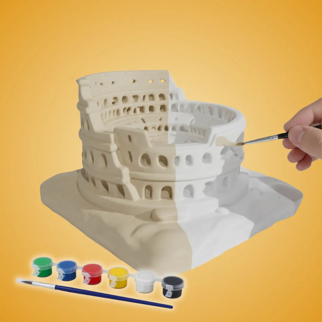 Kolezyum Figürü - Boyanabilir 3D Figür