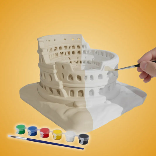 Kolezyum Figürü - Boyanabilir 3D Figür