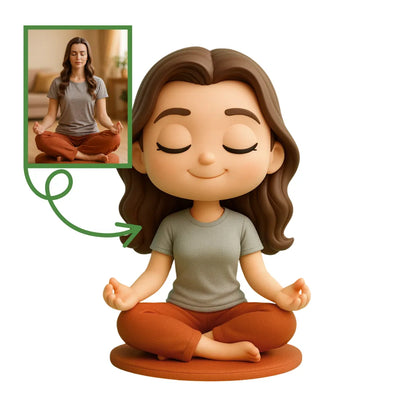 Meditasyoncu Figürü - Kişiye Özel 3D Figür